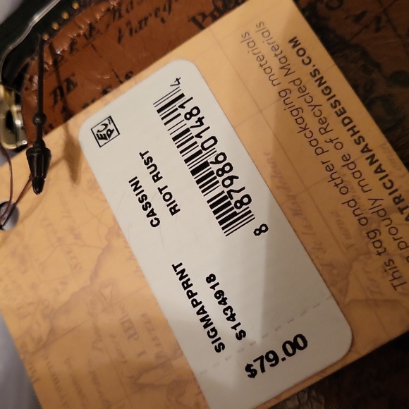 Patricia Nash Riot Rust Cassini - Picture 10 of 12